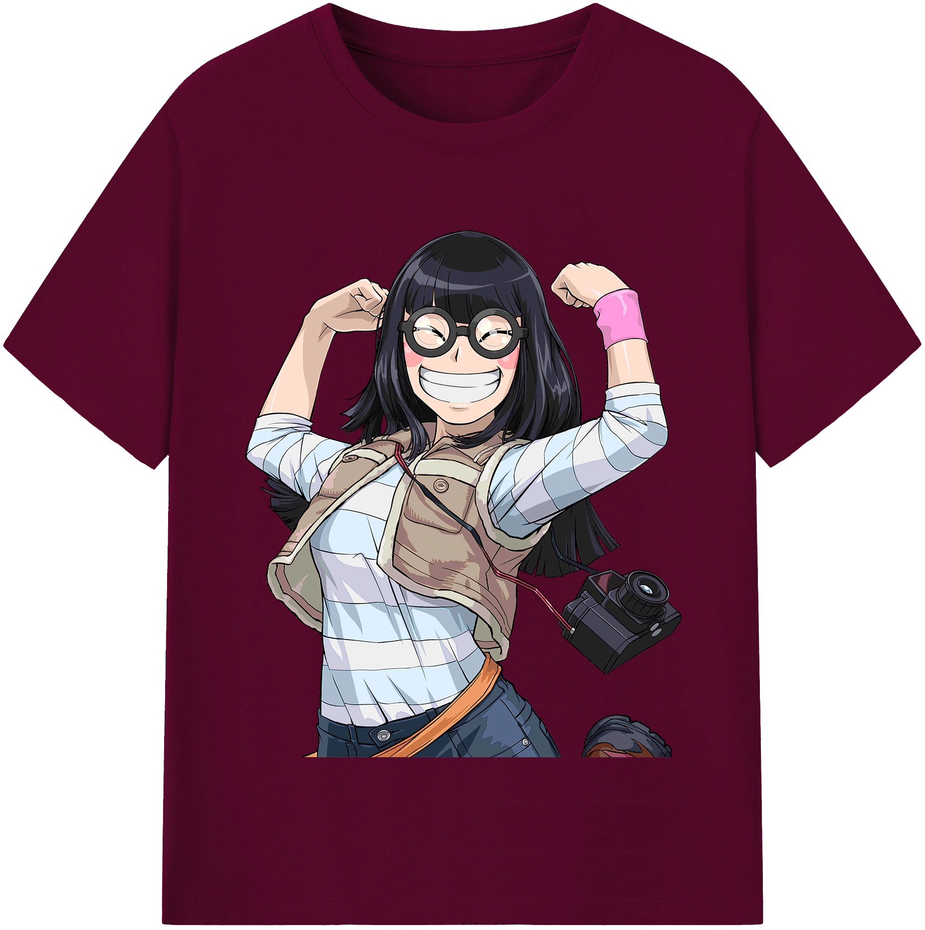 （画像用） 遊☆戯☆王 Yu-Gi-Oh! レディースカジュアルプリントTシャツ（綿100％）